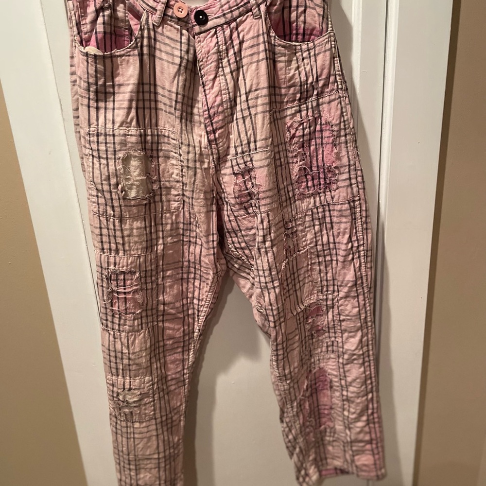 M0 pink/black print